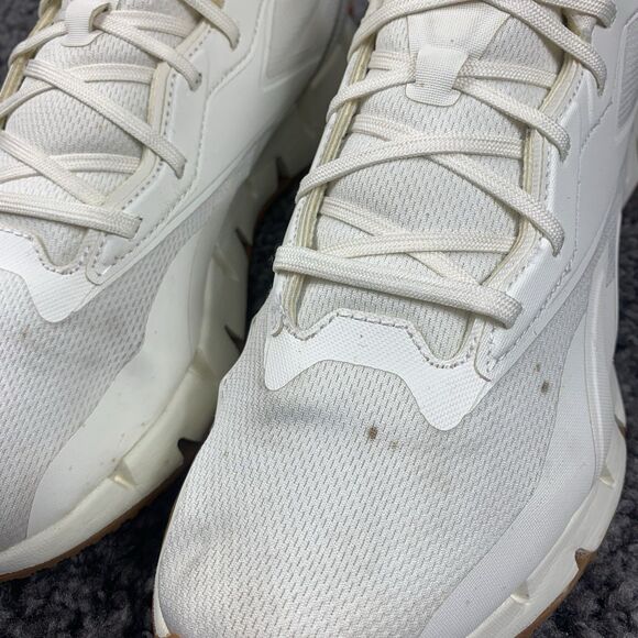 Reebok Women's ZIG DYNAMICA 4 CHALK/NEOCHE/RBKG03 Running Shoes Size 9 - Picture 7 of 9